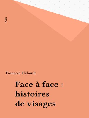 cover image of Face à face